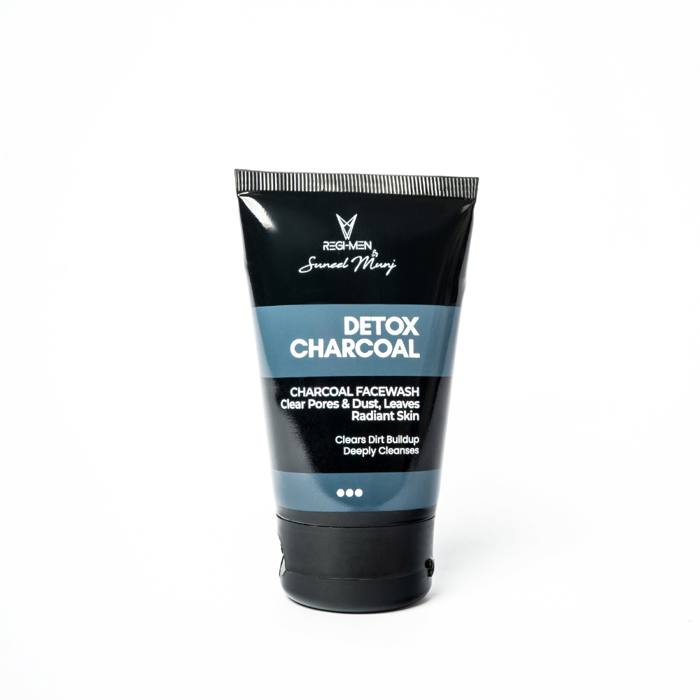 RegiMen Detox Charcoal Facewash